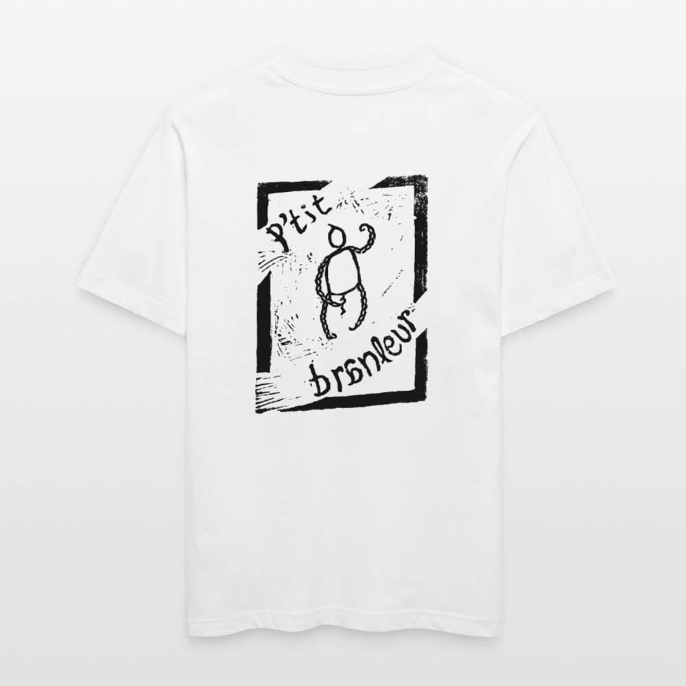 T-shirt bio décontracté SPARKER Stanley/Stella Unisexe - blanc