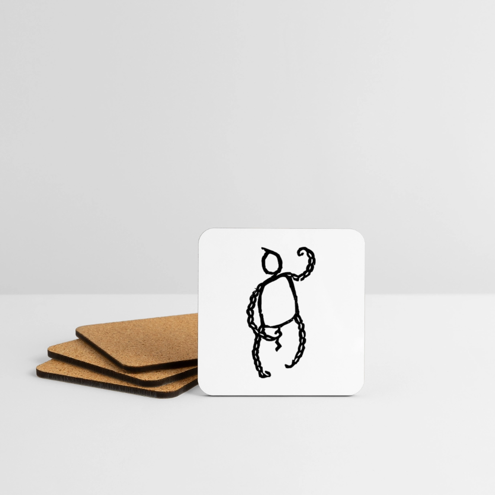 Coasters (set of 4) - blanc