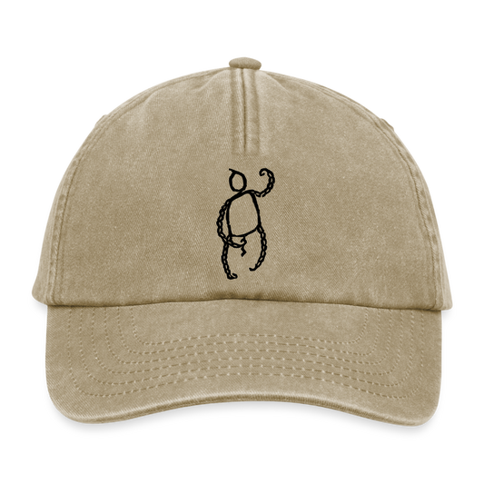 La casquette vintage qu'il te faut - beige vintage