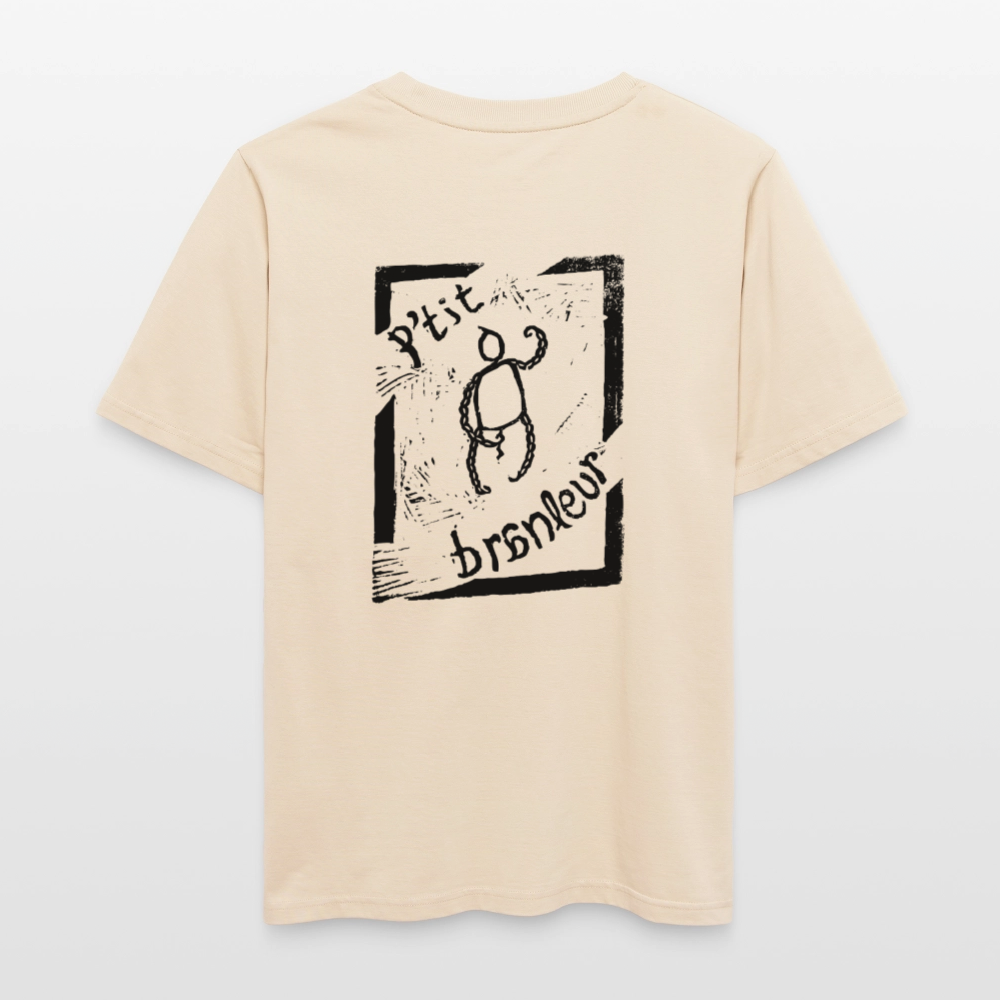 T-shirt bio décontracté SPARKER Stanley/Stella Unisexe - blanc gris